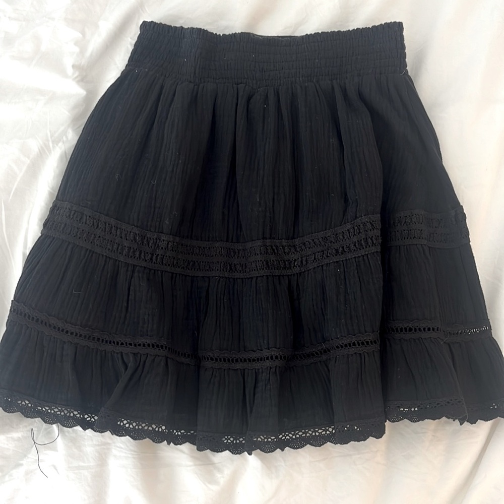 Black skirt